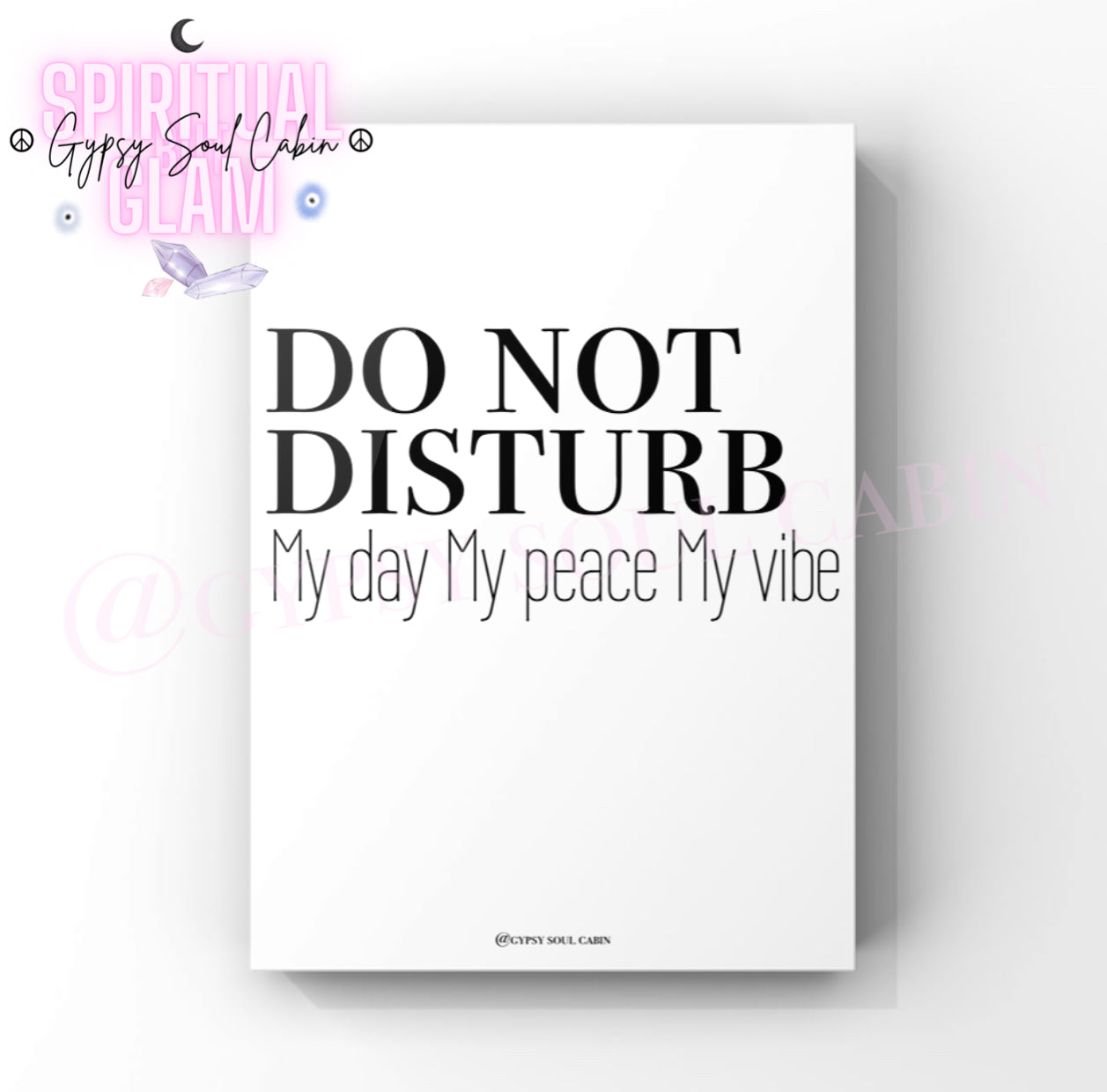 Self Love, I Am Worthy, Do Not Disturb, Deserve It A4 Black, White & Pink Quote Prints