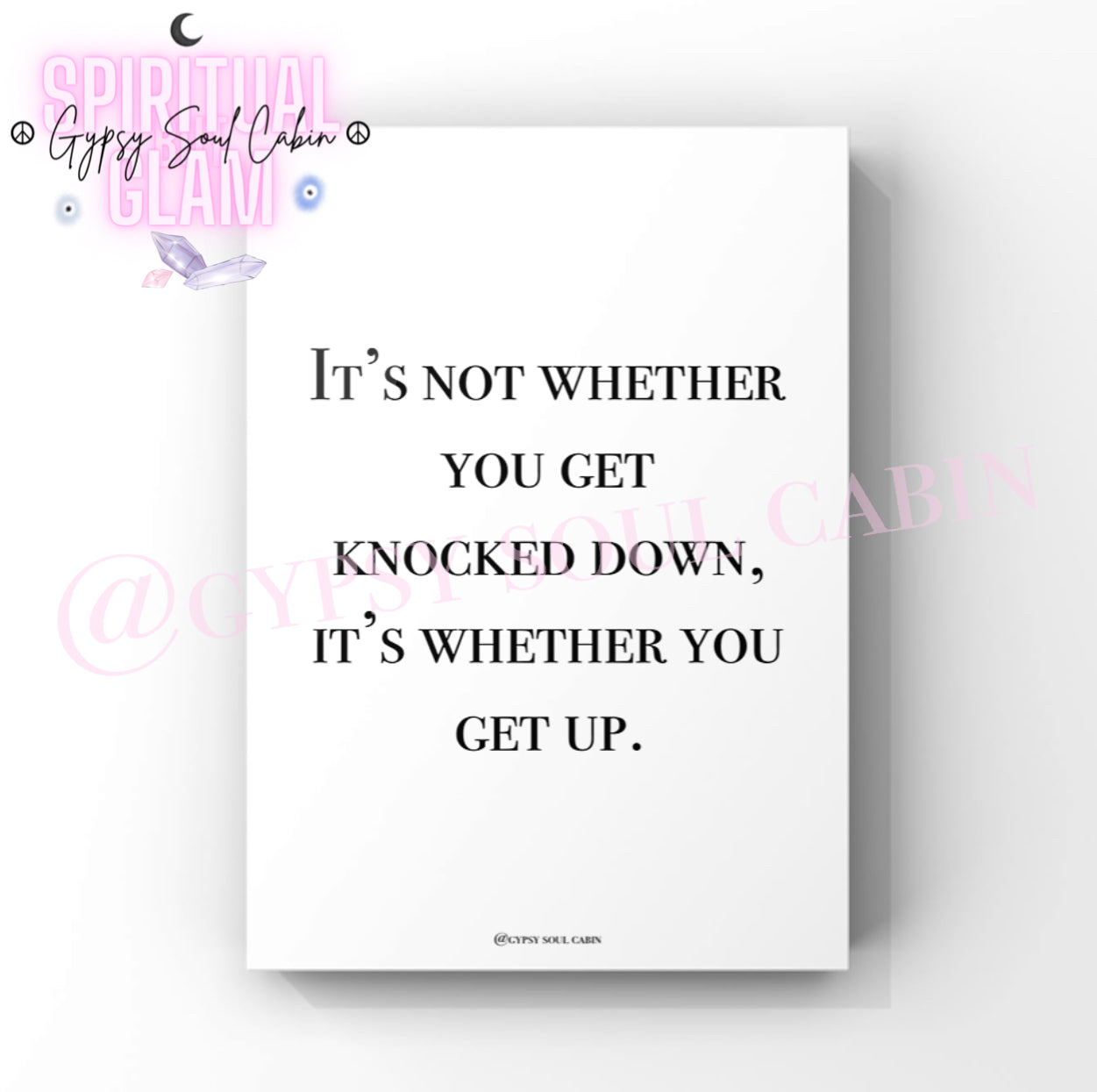 The Little Things In Life, Life Is Change Black & White Quote Prints