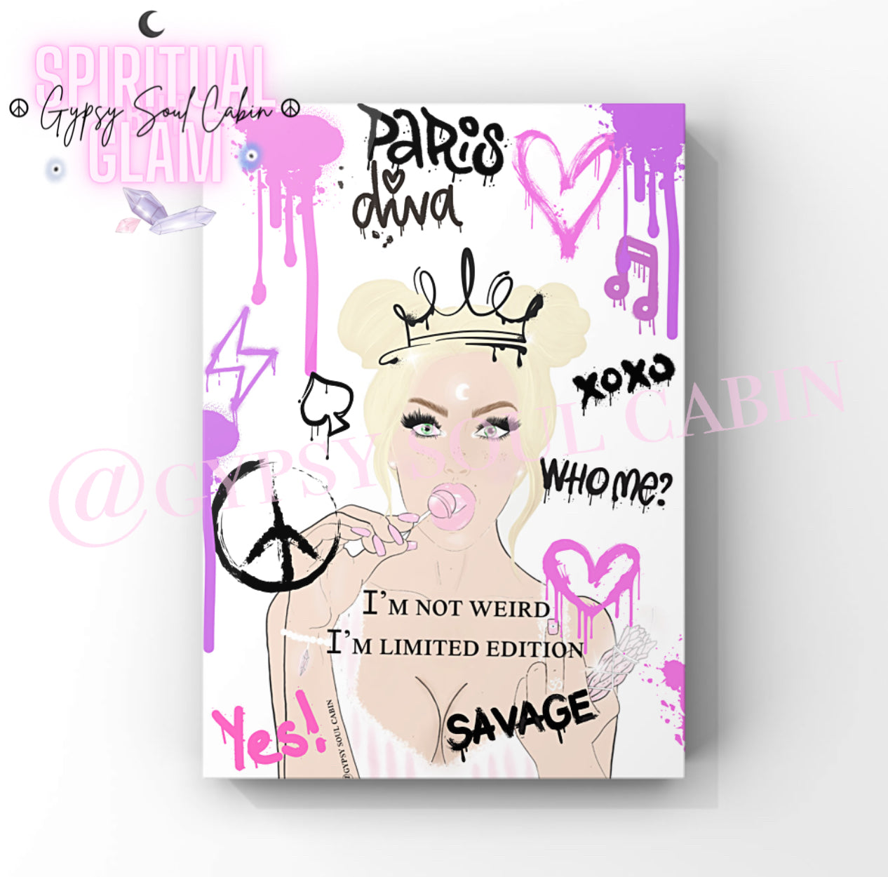 I’m Not Weird I’m Limited Edition Graffiti Art Prints
