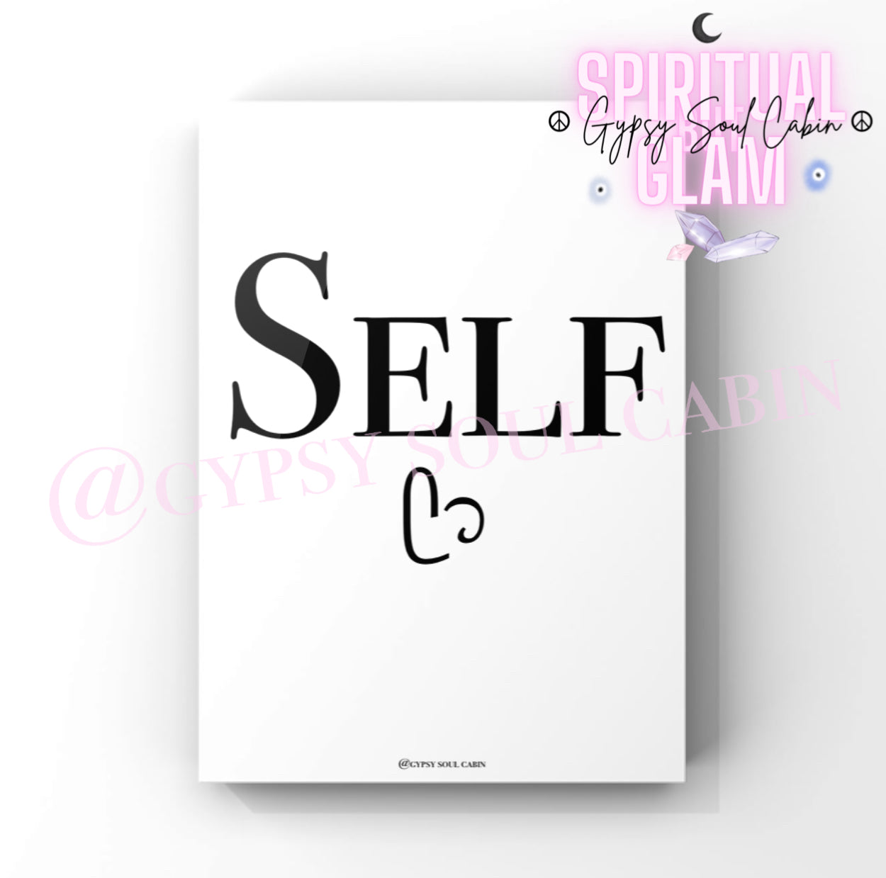 Girl Protect Your Energy, Self Love, Manifest It Black & White Quote Prints