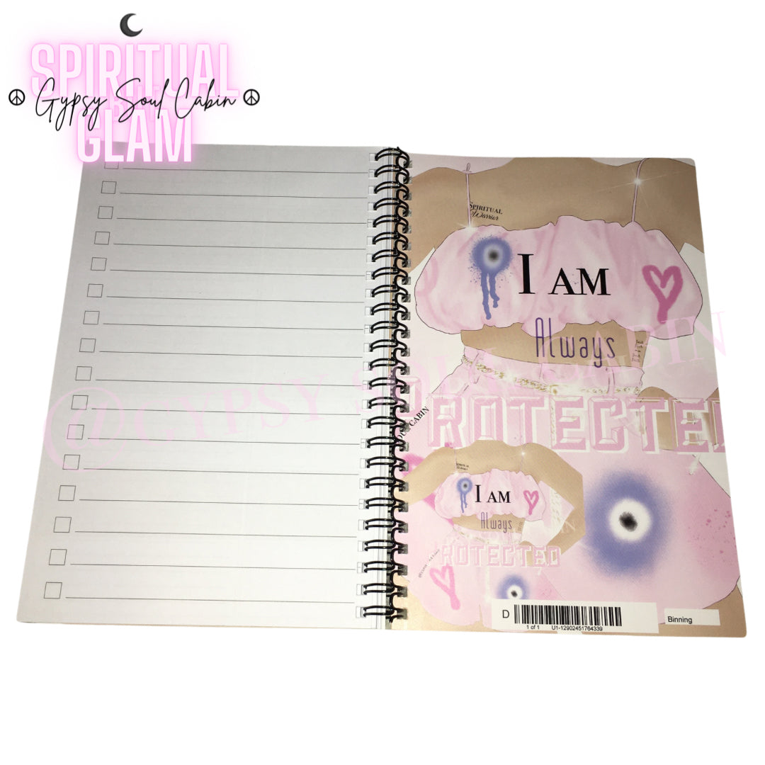 Girl Art Weekly Planner, Notebook, Journal