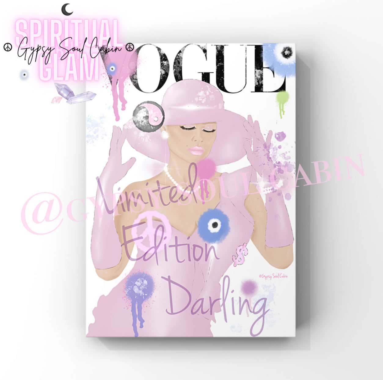 Fashion Limited Edition Darling Unique Graffiti Colourful Art Quote Prints