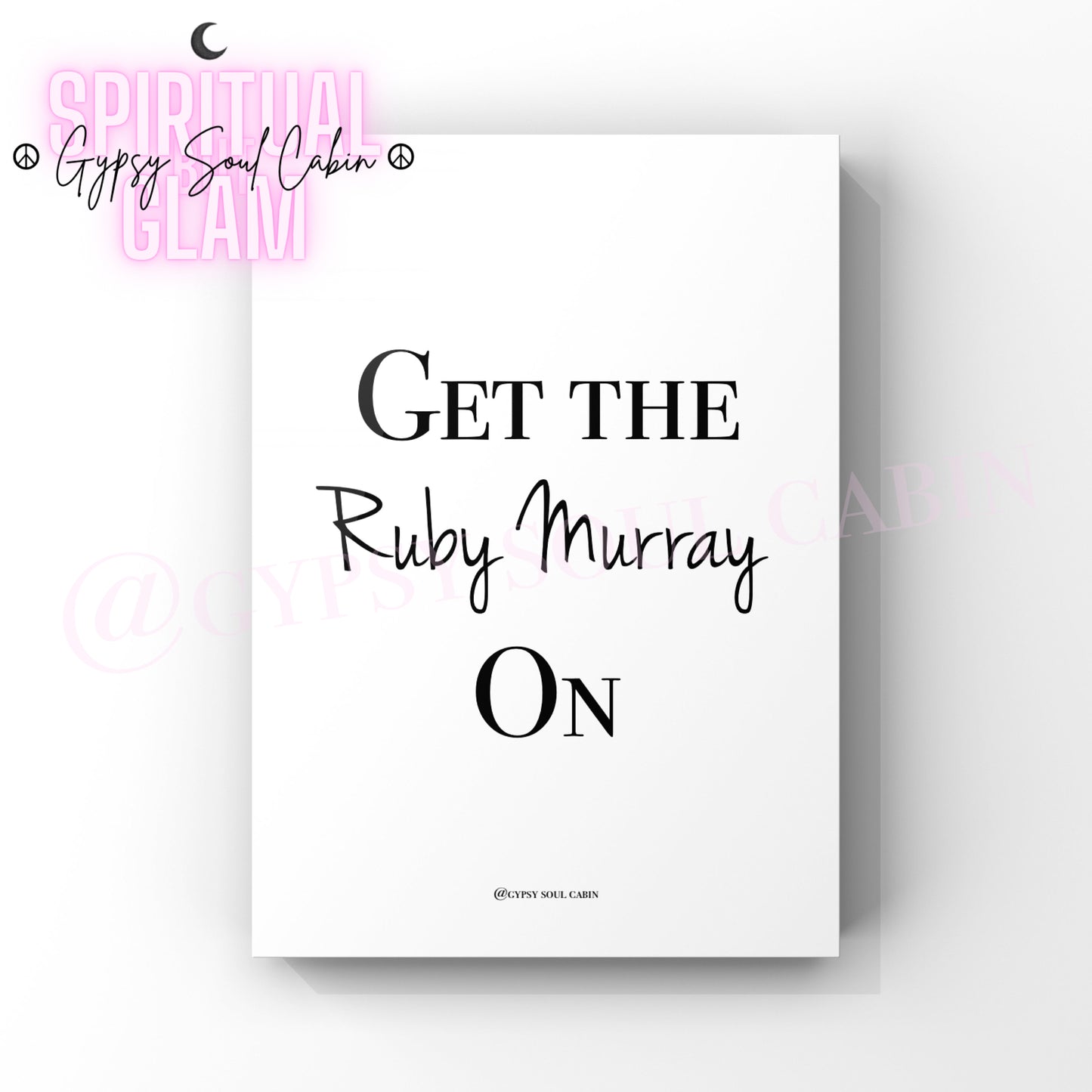 Cup Of Rosie Lee, Pukka Grub, Ruby Murray Quote Prints