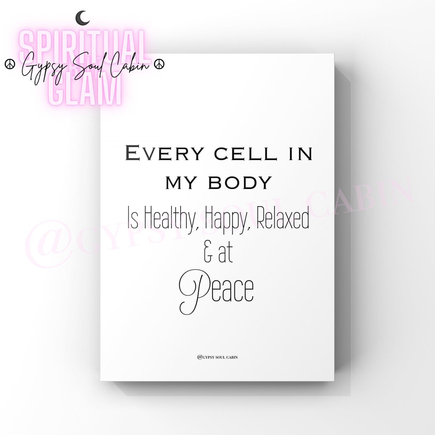 Sage That Negative Shit Art, Positive Energy
Purple, Black & White A4 Quote Prints
