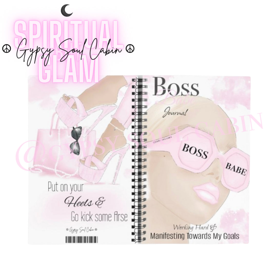 Girl Boss Manifesting Weekly Planner, Journal, Notebook