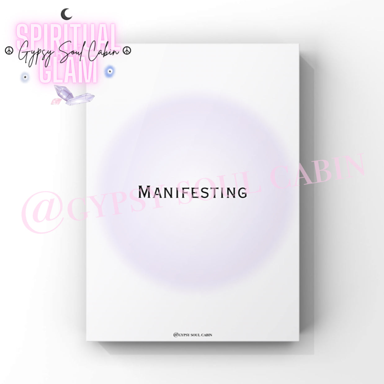Daily Affirmations, Manifesting, Trust The Process A4 Black & White, Purple Prints