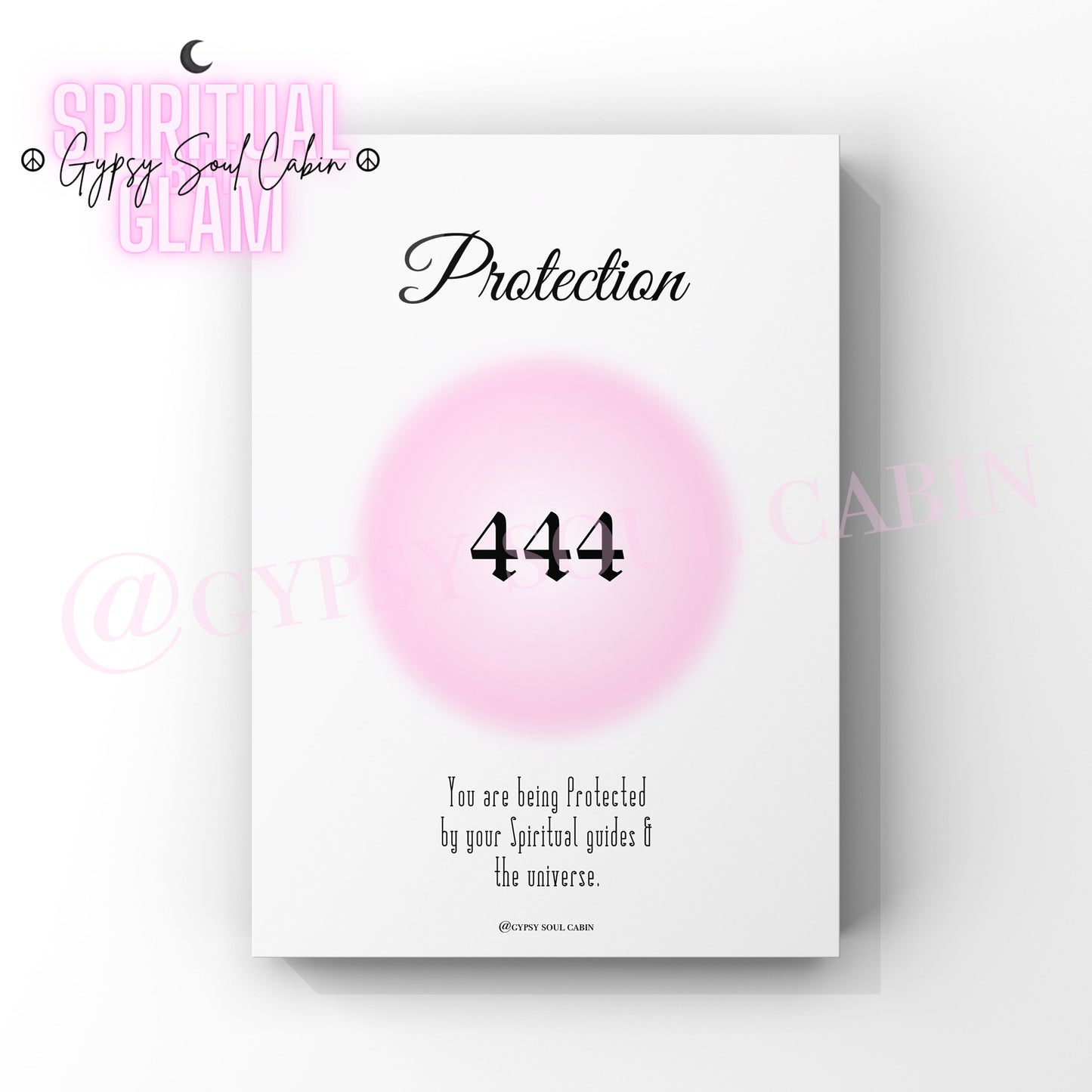Angel Numbers 444, 555, 666 Pink Prints