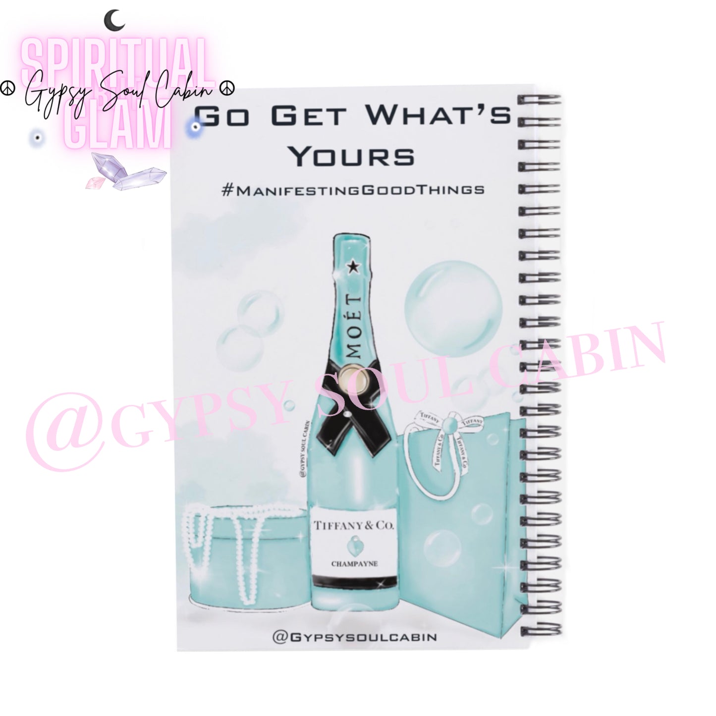 Make It Happen, Girl Boss Goal Planner, Affirmation, Fashion Notepad