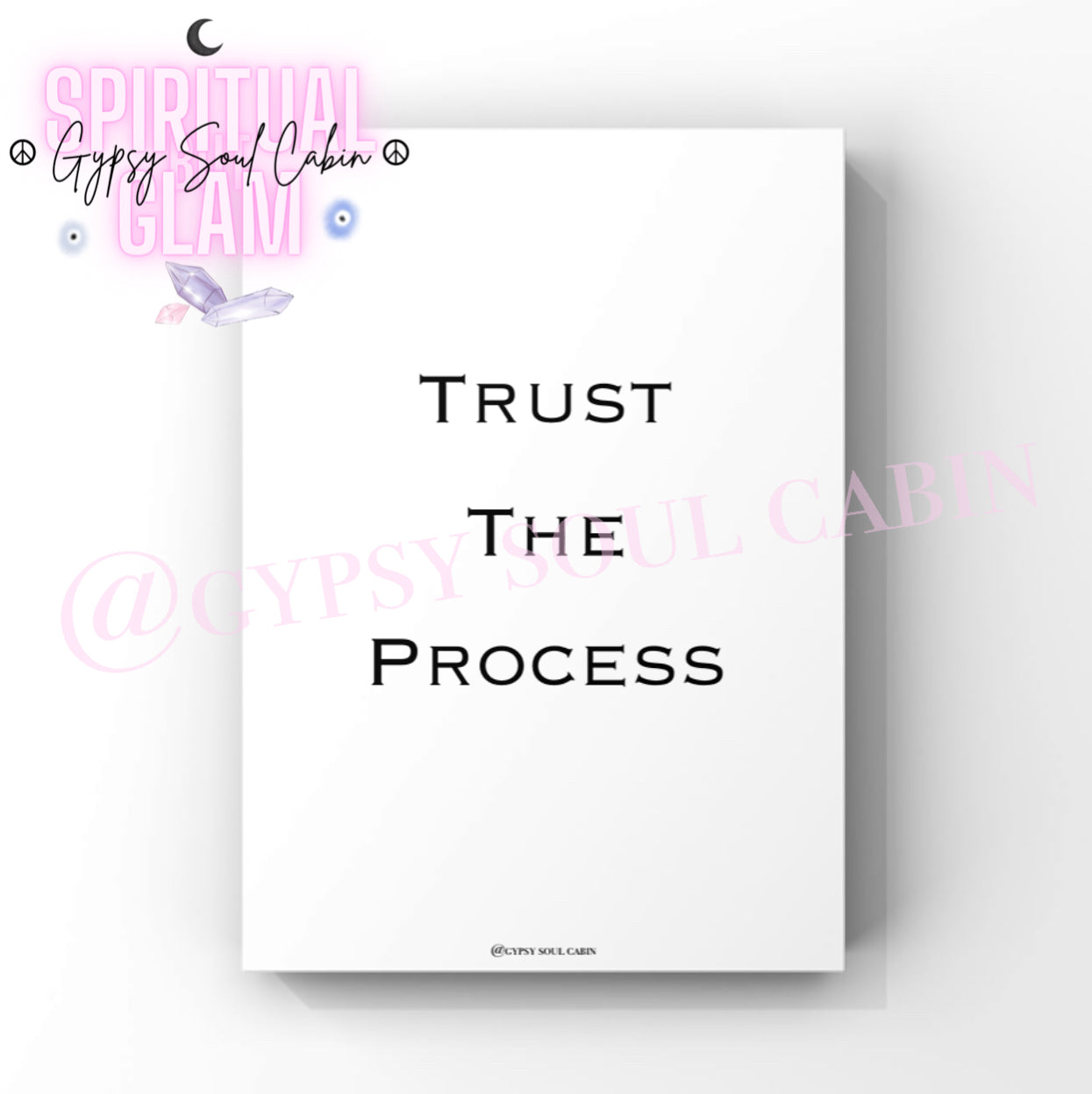 Trust The Process, Your Unbeatable Unstoppable, Self Worth Life Quote Prints