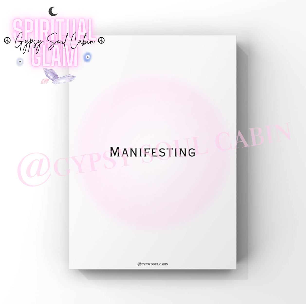 Daily Affirmations, Manifesting, Trust The Process A4 Black & White, Pink Prints