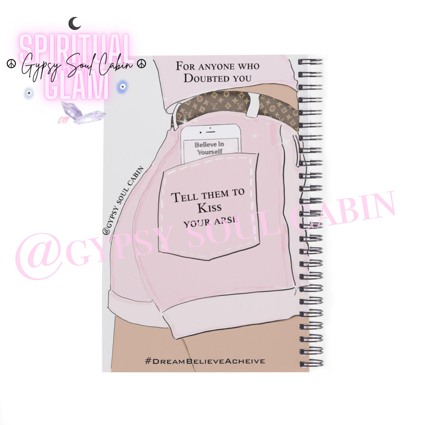 Girl Boss Make It Happen Notepad