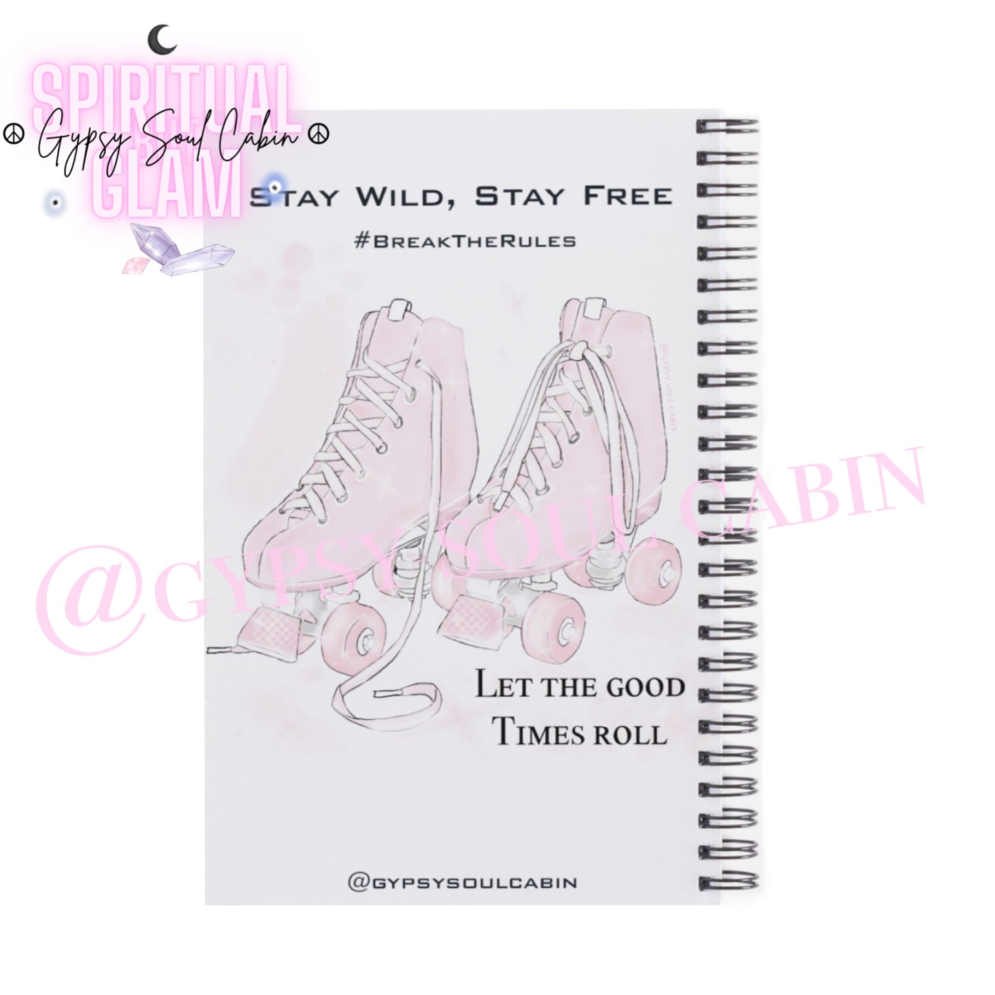 Road Trip Bucket List, Stay Wild Stay Free Notepad