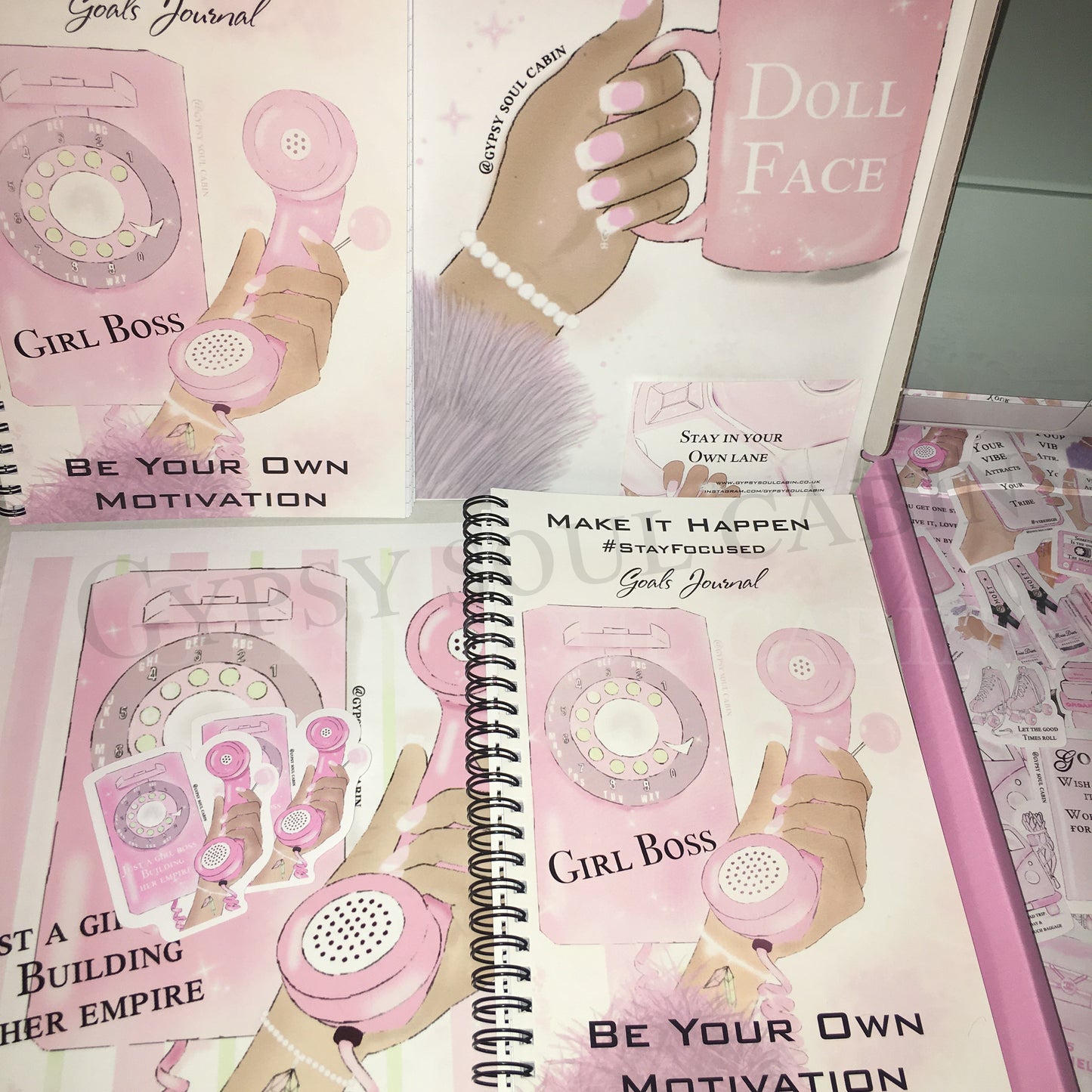 Girl Boss Make It Happen Notepad