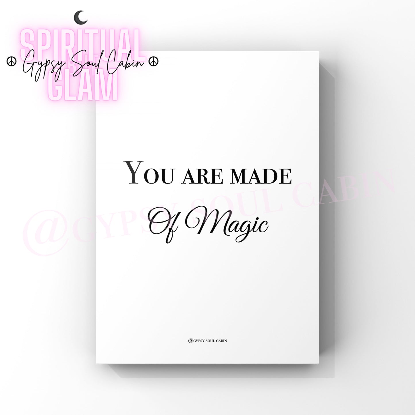 Relax, Meditate, Let Go Beautiful Soul Prints