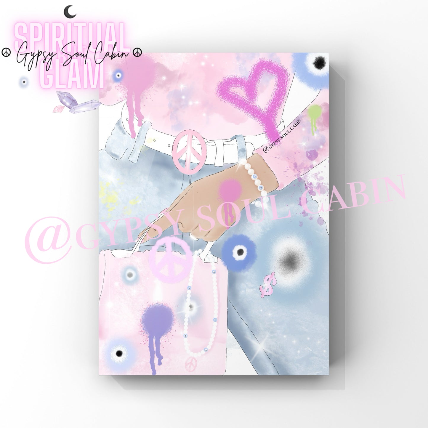 Once Upon A Time, Evil Eye, Peace Girl Graffiti Art Prints