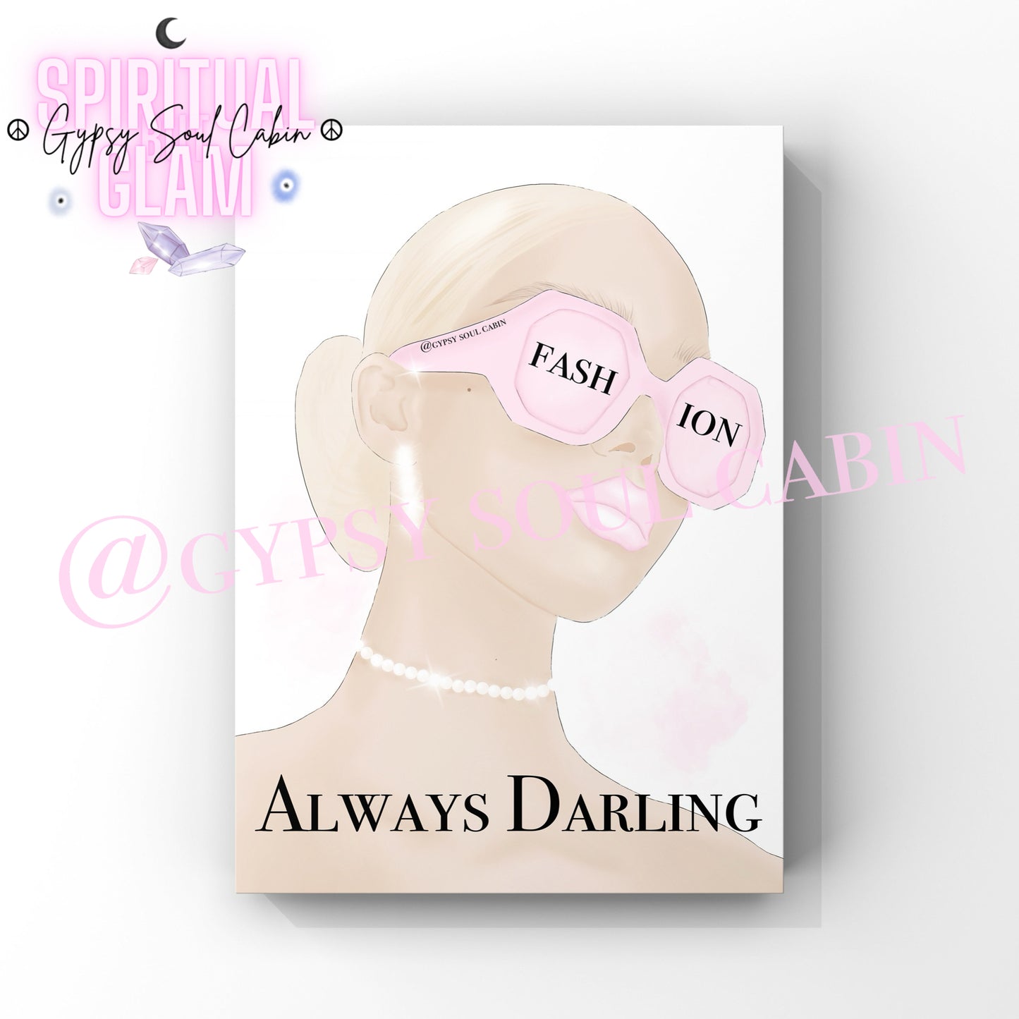 Fashion Always Darling, Girl Art Graffiti Prints