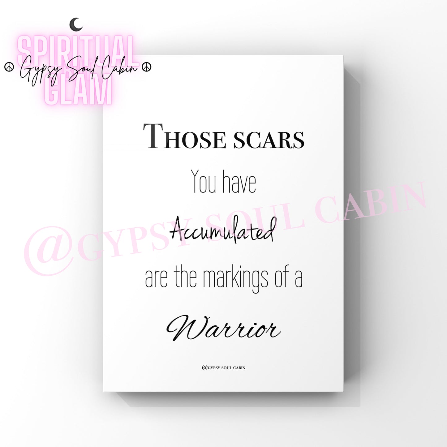 Strong Woman, Warrior, Strength, Power, A Queen A4 Black & White Quote Prints