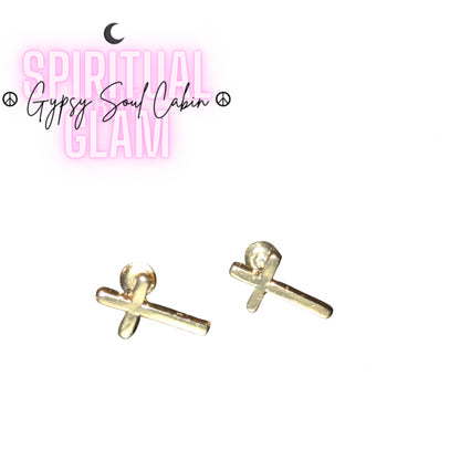 Cross Earrings
