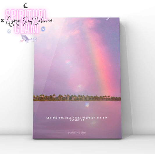 Empowering Self-Love & Inspirational Quote Dreamy A4 Wall Art