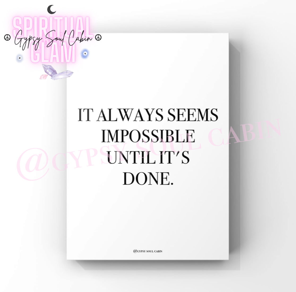 Daily Reminder, Stay Humble, Go Live It Black & White Quote Prints