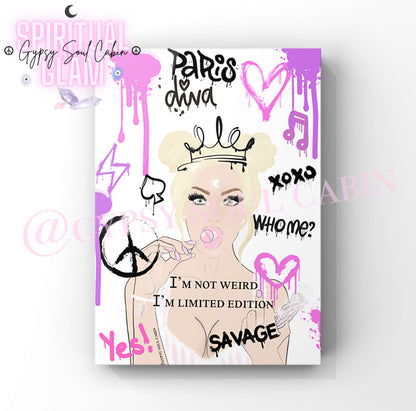 I’m Not Weird I’m Limited Edition Graffiti Art Prints
