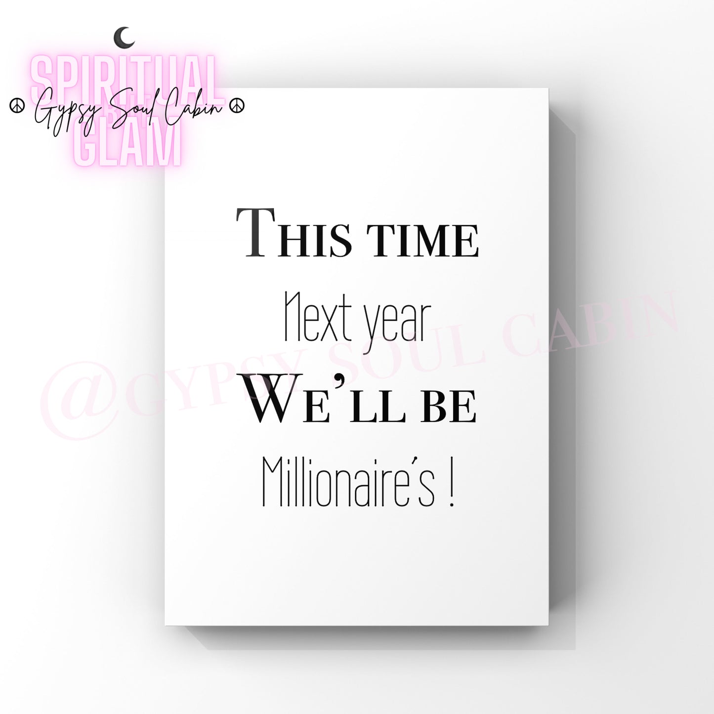 This Time Next Year, Cushti, You Plonker Quote Prints