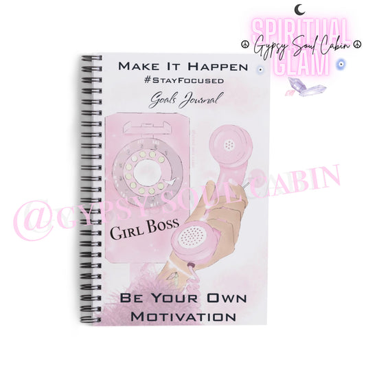 Girl Boss Make It Happen Notepad