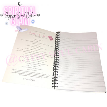 My Yearly Planner Daily Affirmations Notepad