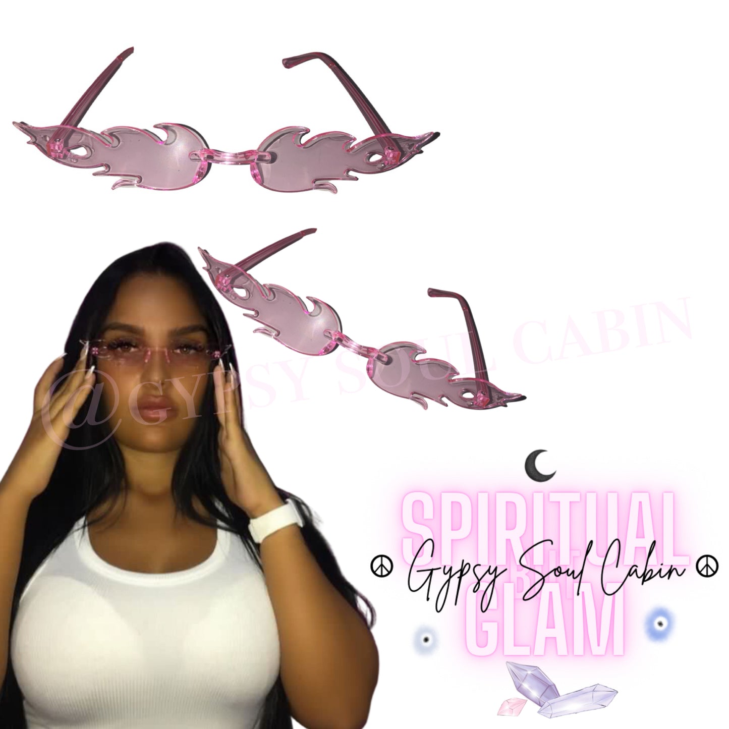 Pink Fashion Glasses