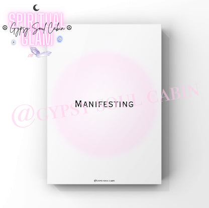 Daily Affirmations, Manifesting, Trust The Process A4 Black & White, Pink Prints