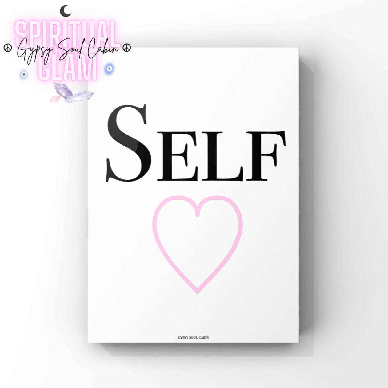 Divine Feminine Self Love Print Set | Glam Daily Affirmation Bedroom Wall Art Decor