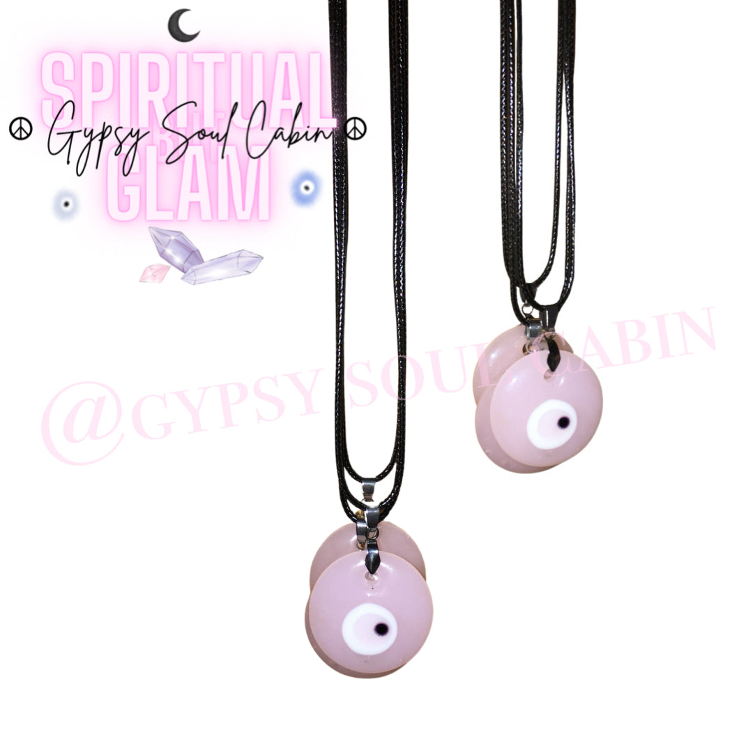 Blue Evil Eye Protection Necklace